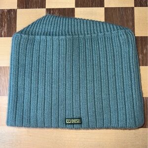 Teal Diesel Rib Knit Hat